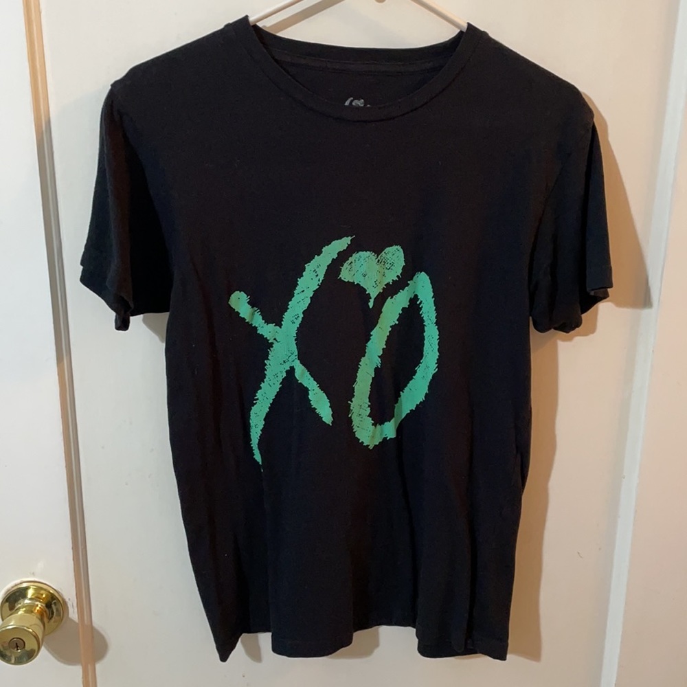The Weeknd Turquoise XO Starboy 2017 World Tour Phase One T-Shirt